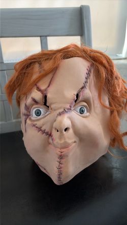 Chucky Halloween Latex  Mask  $65.00