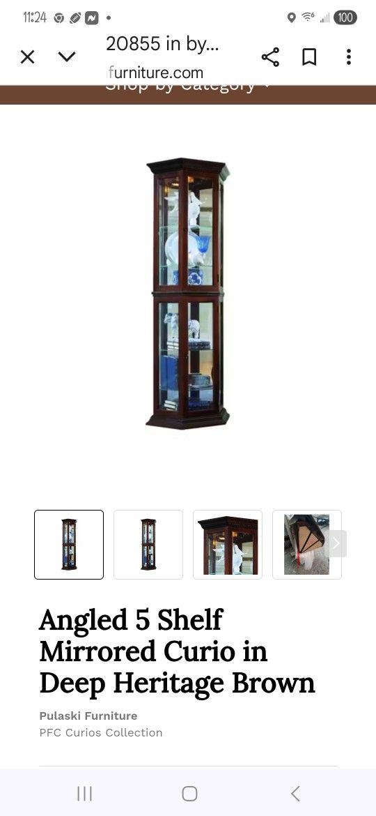 Pulaski Curio Cabinets