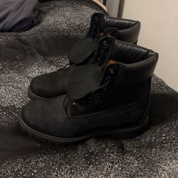 Timbs Size 8 Black 