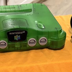Nintendo N64 Jungle Green Edition