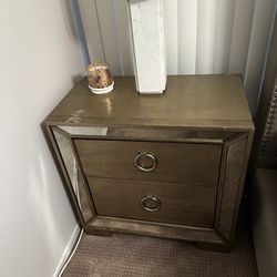 Farrah Two Drawer Night Stand