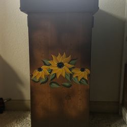 Wood Decor Sunflower