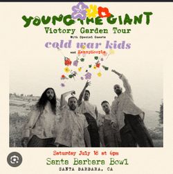 2 Young the Giant SB Bowl Tickets 7/18