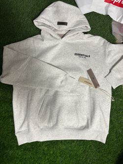 light oatmeal essentials hoodie