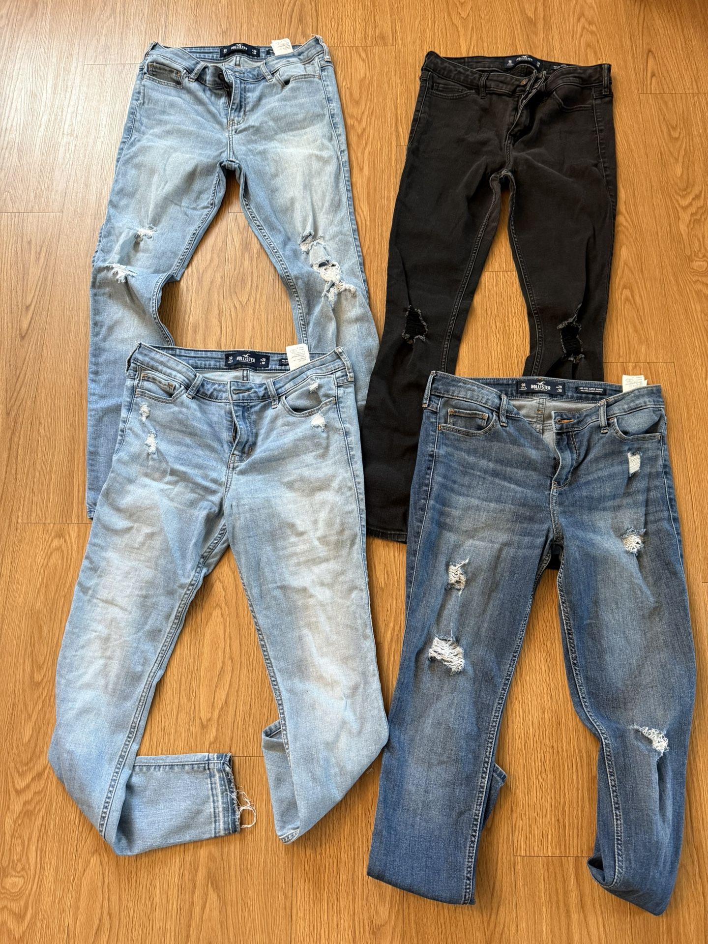 Women Clothes Hollister Super Skinny Jeans Size 9 $7 Each Firm