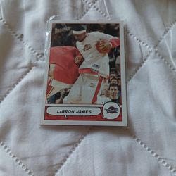 LeBron James Bakooka Card #100
