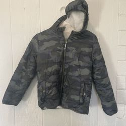 Boys camo Puffer Jacket