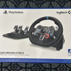 Brand new Logitech G29 Driving Force Racing Wheel and Floor Pedals