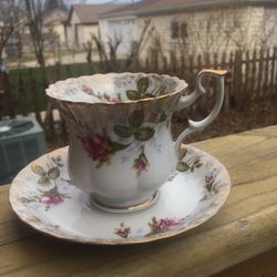 Vintage Porcelain Coffee Set For 6 Persons