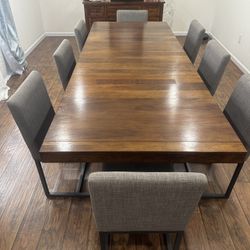 Dining Table With 8 Chairs 