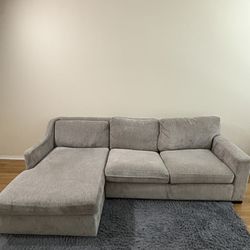 Crate & Barrel Sectional Couch