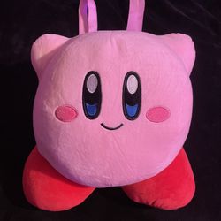 plush kirby backpack