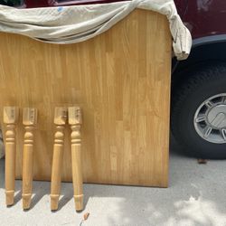 Wooden Table Set With 8 Chairs 