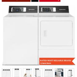 Speed Queen Washer/dryer set