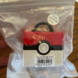 New Pokémon Poké Ball Red, White & Black AirPods Pro Case