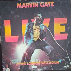 Marvin Gaye "Live At The London Palladium" 1977 Tamla 1st Press ~VG/VG