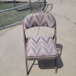 Padded folding chairs