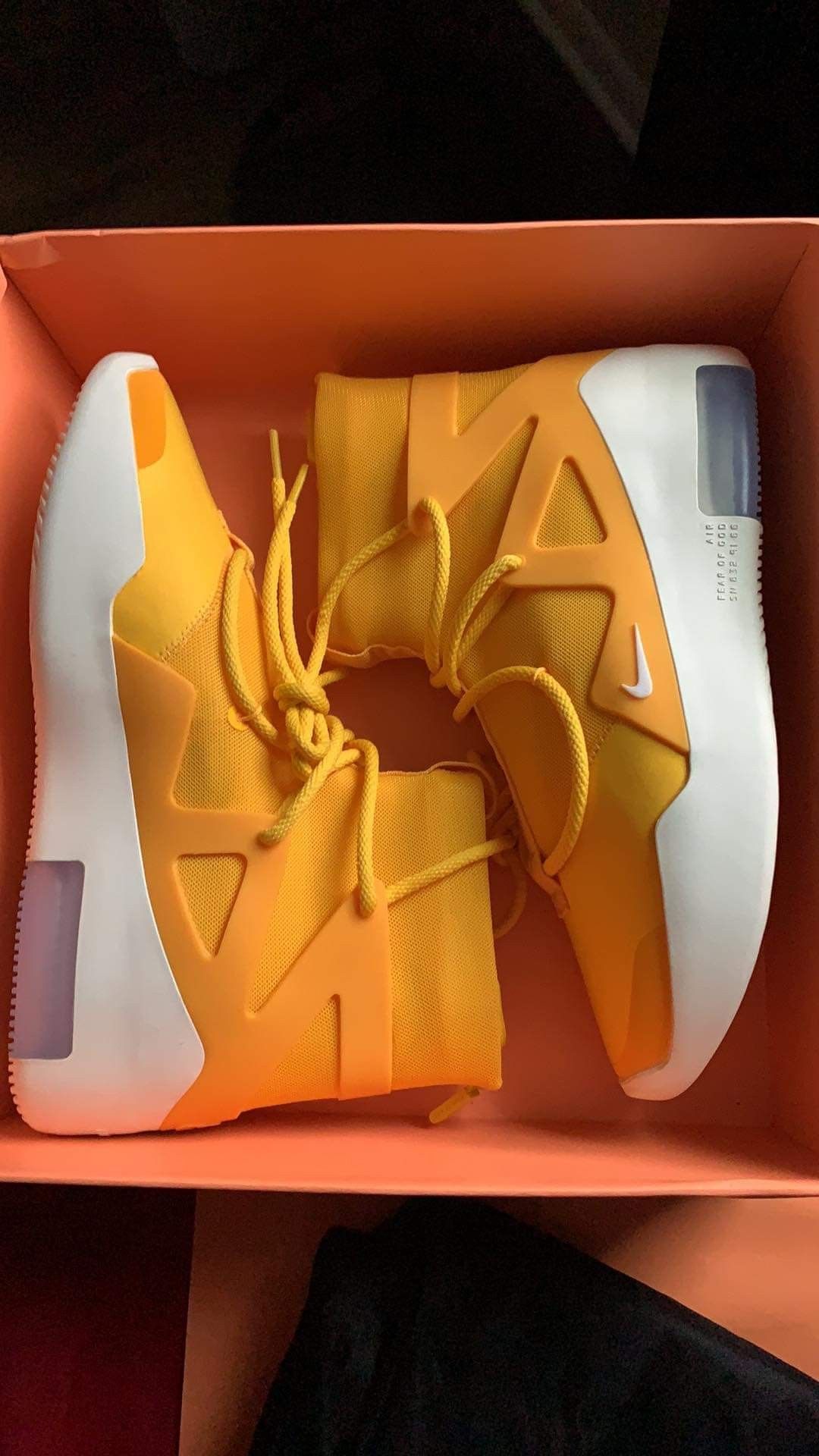Nike Air Fear of God Yellow HOT!!!
