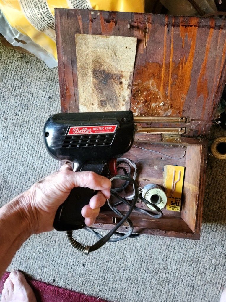 Working Vintage Weller Soldering Iron