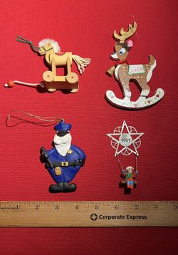 Vintage Christmas Ornaments - $10 Each or Discount for Multiples  