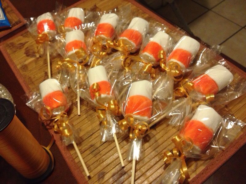 Marshmallows pops