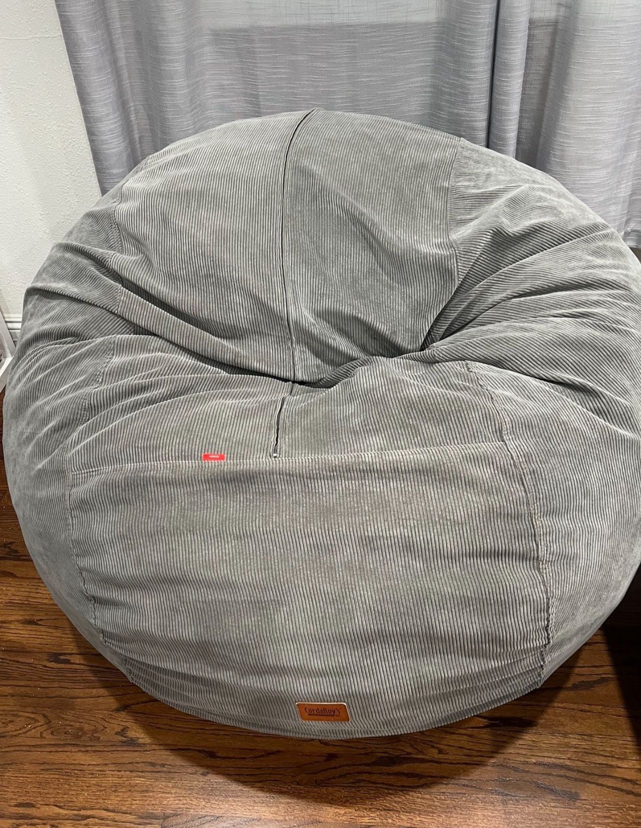 Cordaroy Queen Size Bean Bag Chair