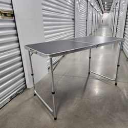 Small Folded Poker Table 