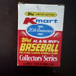 1982 Kmart Anniversary Baseball Card Set