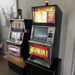 Two Real Slot Machines From Vegas Casinos