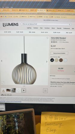 Secto Design Octo Small 4241 pendant, black, Secto Design Octo Small 4241 pendant, black