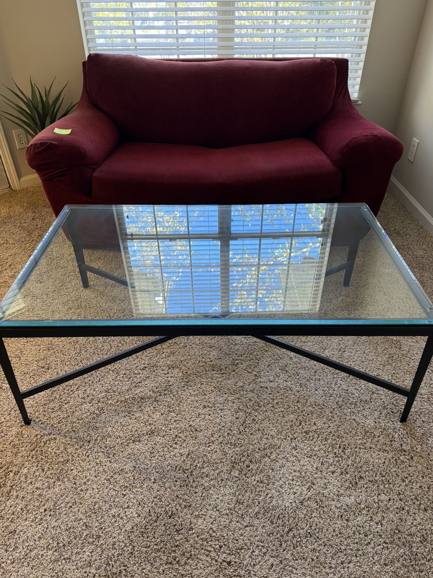 Coffee Table and Matching Side Table