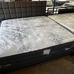 New Ashley Brand King Size Mattress. Don’t Spend $2 Grand When You Can Save More Than 50% Off. Financing Available 
