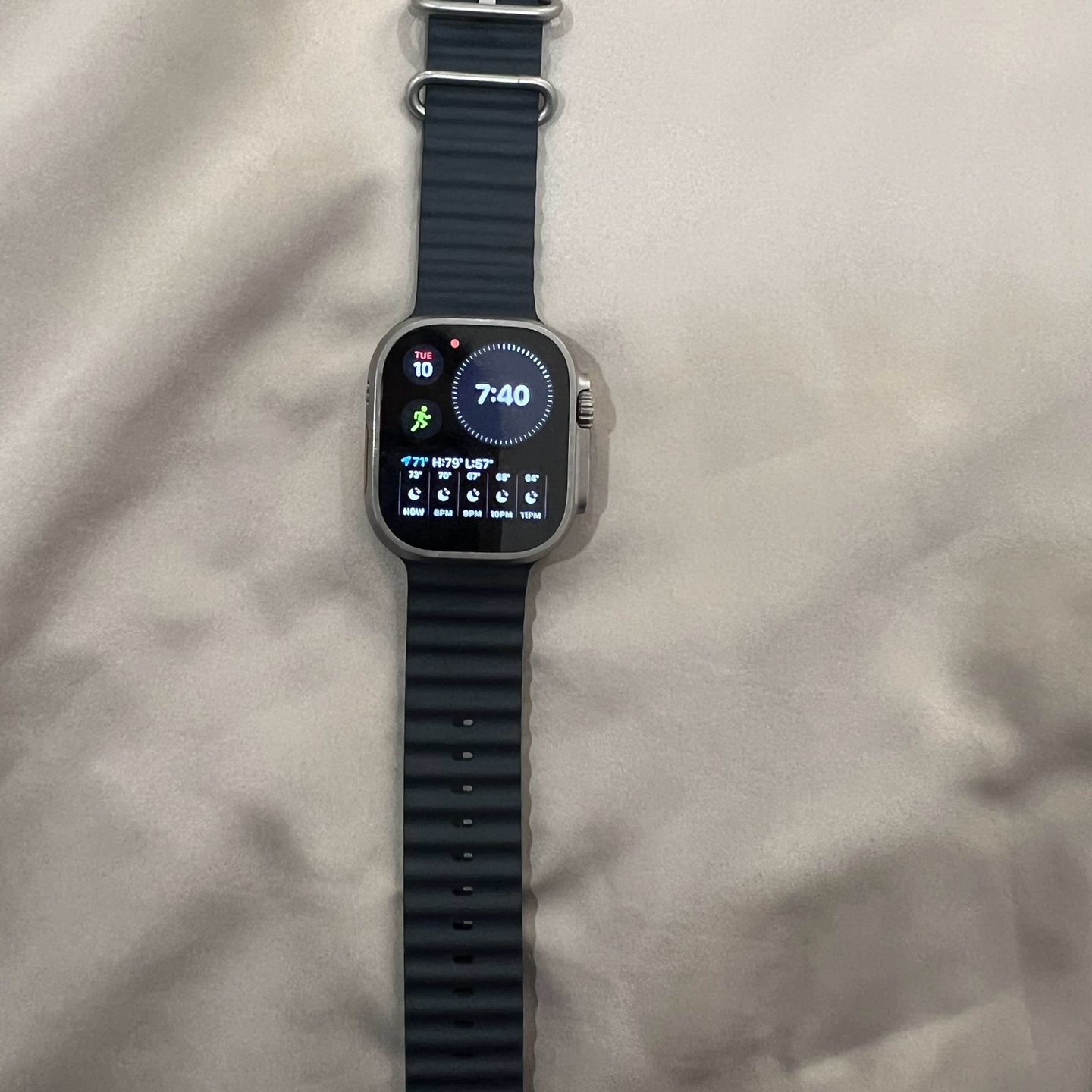 Apple Watch Ultra 49mm Titanium Midnight Ocean Band for Sale in 