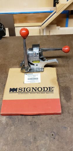 Signode AL-12 double notch banding tool