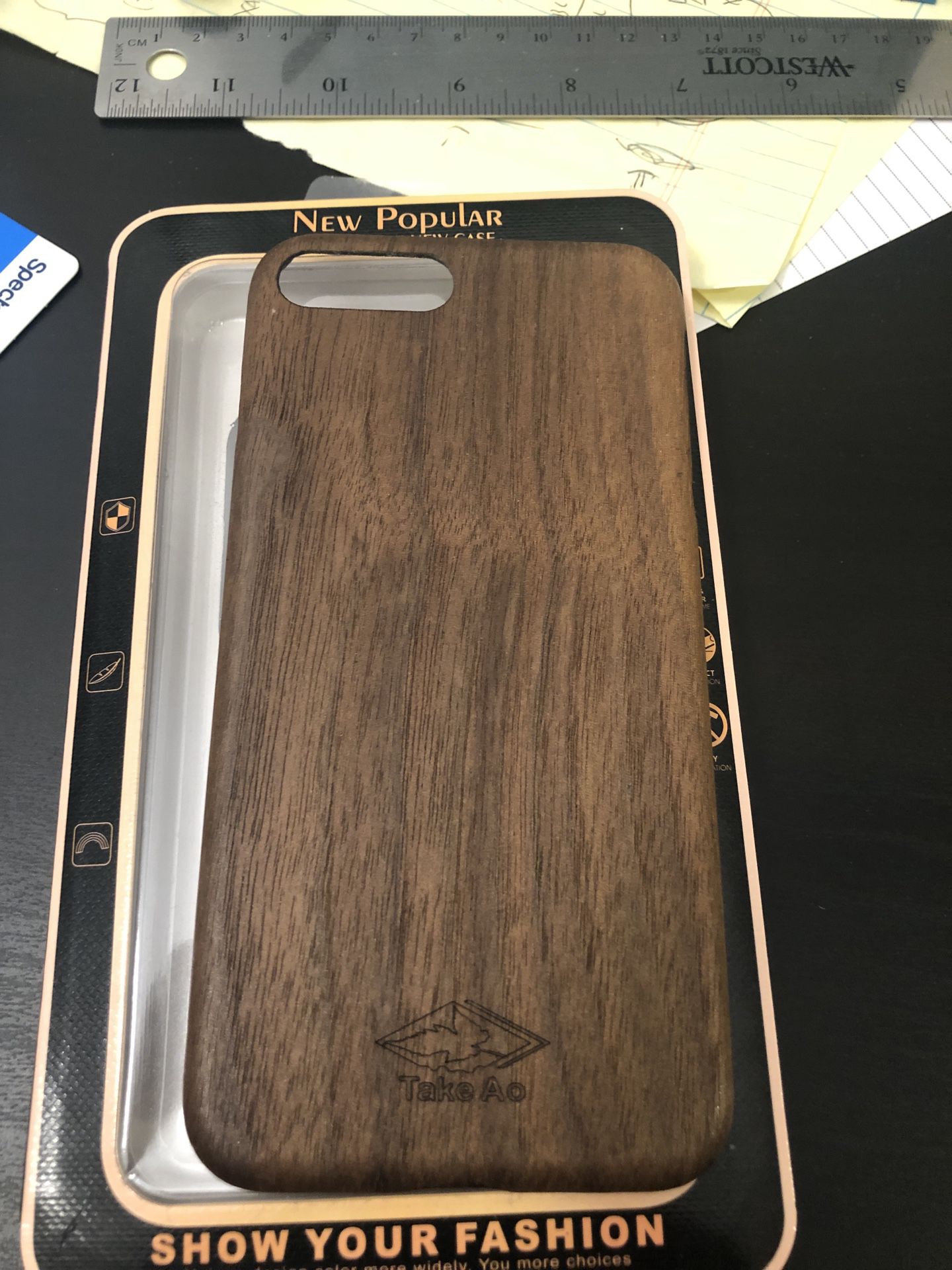 Real wood iPhone 7/8 plus case