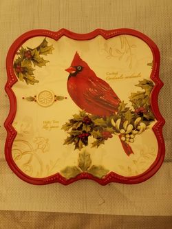 Christmas collection plate