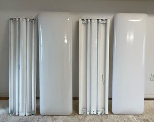 Two 4’ Ceiling Light Fixtures - Free