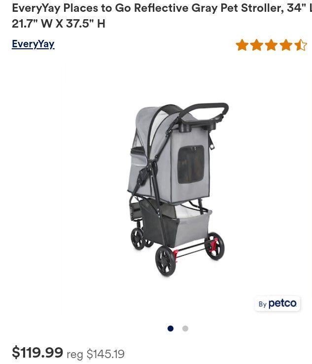 Petco Every Yay Stroller For Cats And Or Dogs