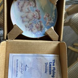 Hamilton Collection “The Flying Lesson” Dreamsicles Collector Plate – COA + Box