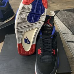 Rare Air Jordan 4s Gold Lettering