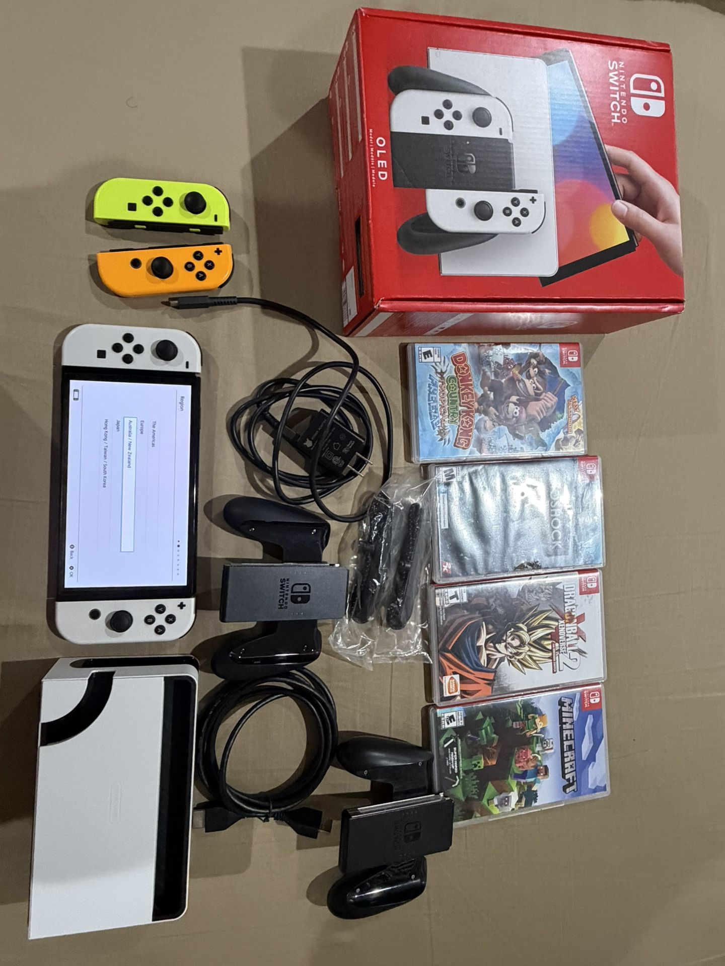 Switch Oled Bundle With Extra