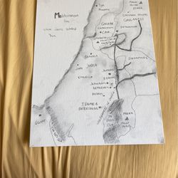 Map Of Israel Where Jesus Walked Past Times