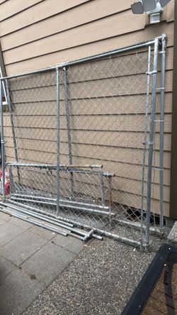 Metal fence