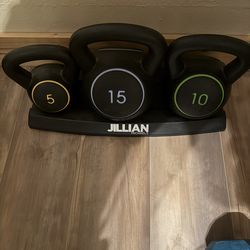 Kettlebell 3 piece set