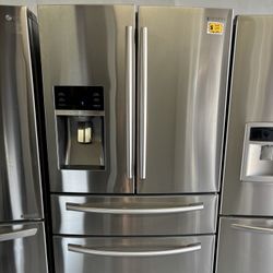 SAMSUNG 36” FRENCH DOOR REFRIGERATOR NO ICE