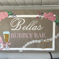 Custom Mimosa Station Sign 