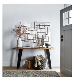 CRATE & BARREL Yukon Natural Entry Table Console Table