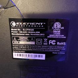 Element 32 Inch HD TV 2013