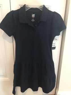 New girls school dress with tags on size 7