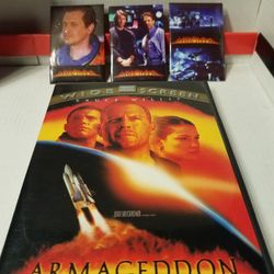 Armageddon DVD With Collectible Movie Pins